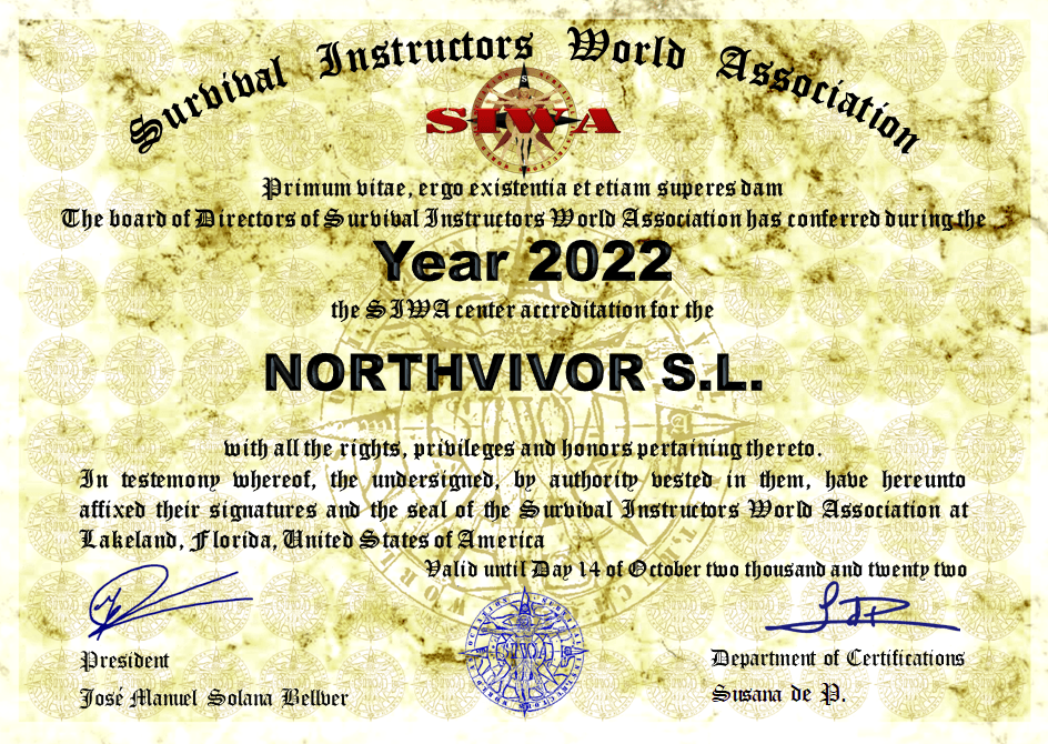 Instructores de Supervivencia SIWA NORTHVIVOR