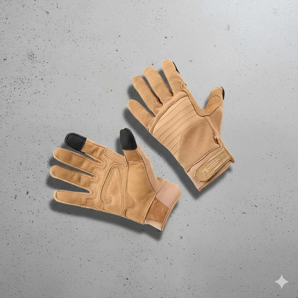 Guantes DEFCON5 SSK5 Coyote Tan Corte Nivel 5 con Armor-Tex