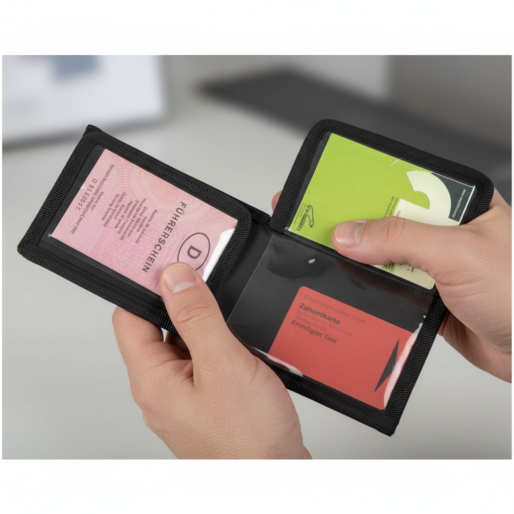 Mil-Tec Portadocumentos Militar Negro