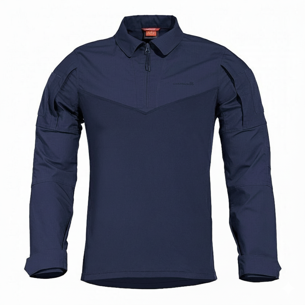 Camisa táctica Pentagon Ranger Tac-Fresh azul Midnight – Ligera, transpirable y resistente con tratamiento Teflon™
