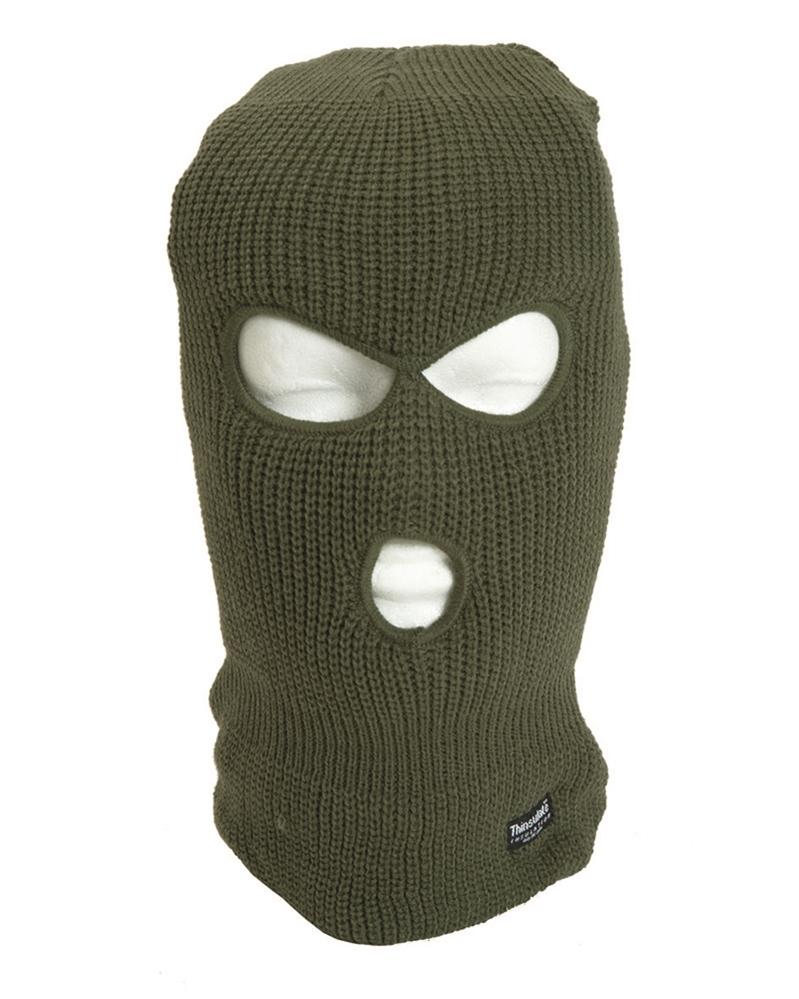 KOPFHAUBE BALACLAVA 3-LOCH THINSULATE™OLIV NORTHVIVOR