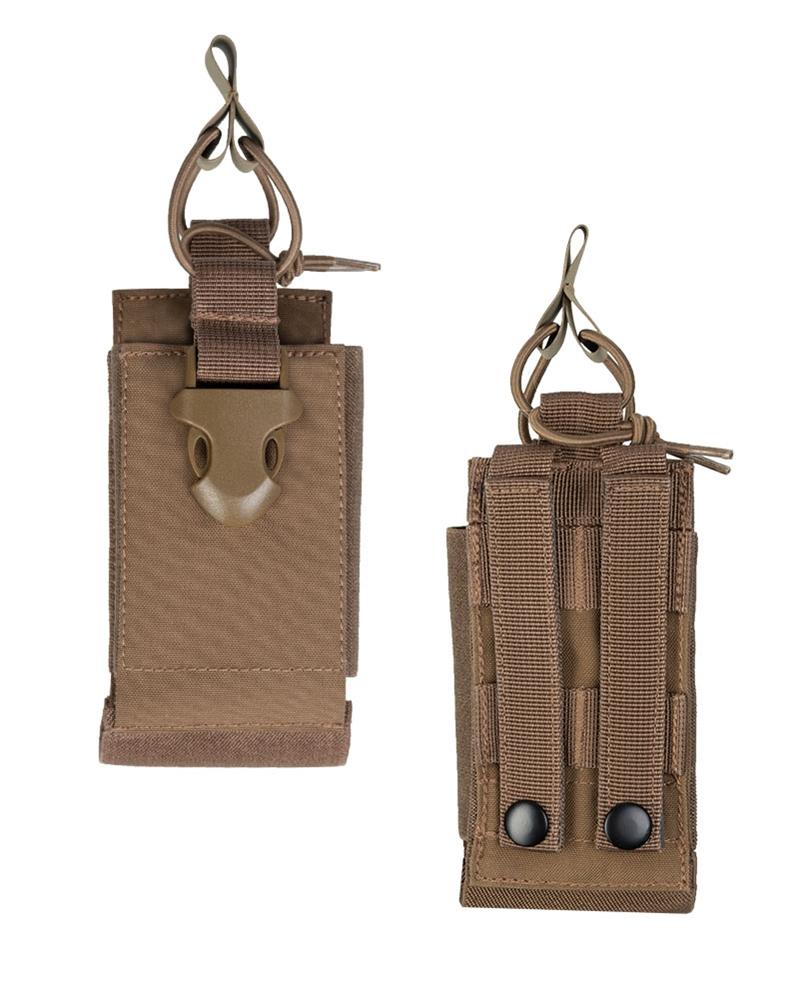 RADIO POUCH MOLLE DARK COYOTE NORTHVIVOR