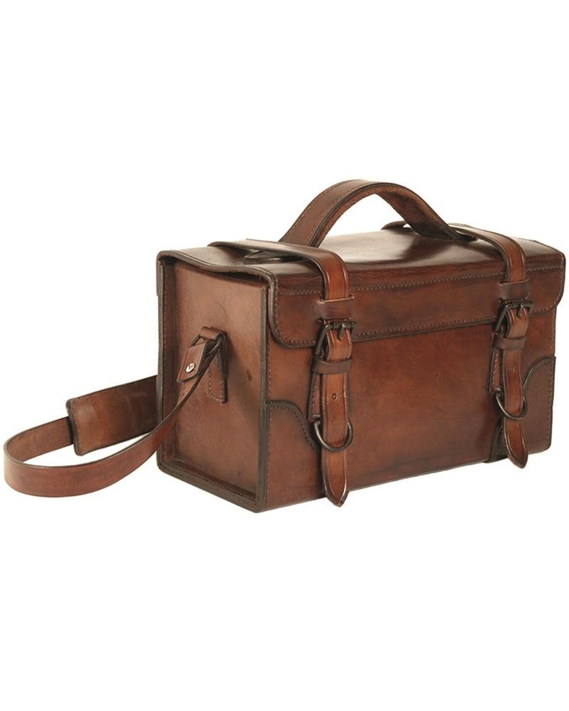 LEDERTASCHE M.TRAGEGURT BRAUN NORTHVIVOR