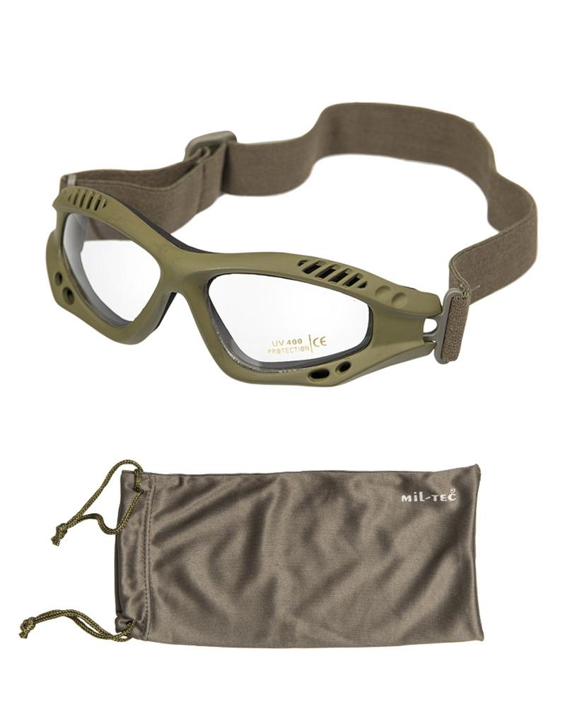 COMMANDO BRILLE AIR PRO OLIV KLAR NORTHVIVOR
