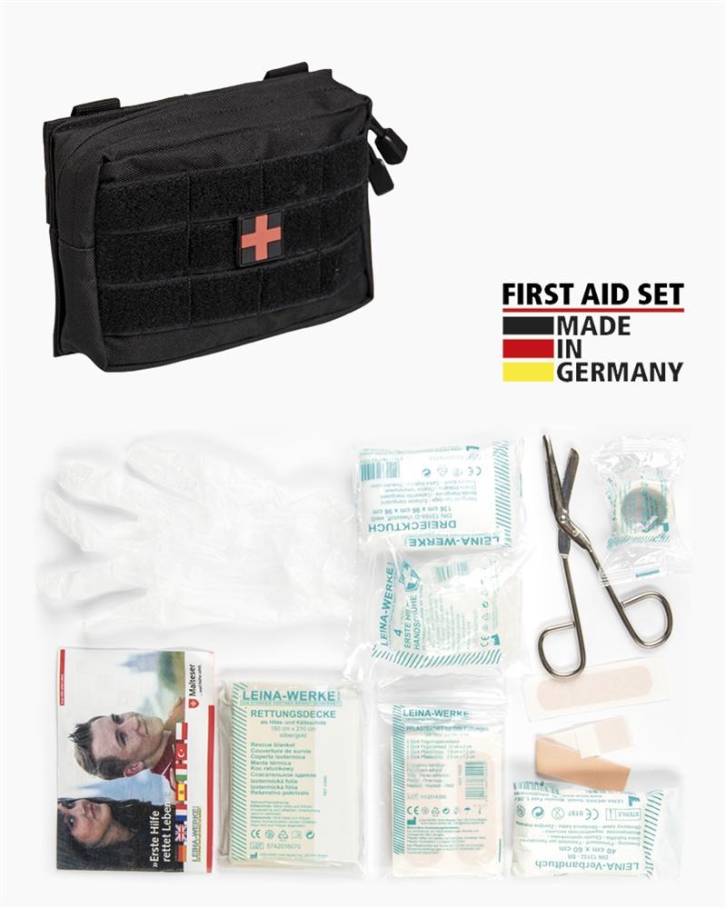 FIRST AID SET 'LEINA' PRO.25-TLG.SM SCHWARZ NORTHVIVOR