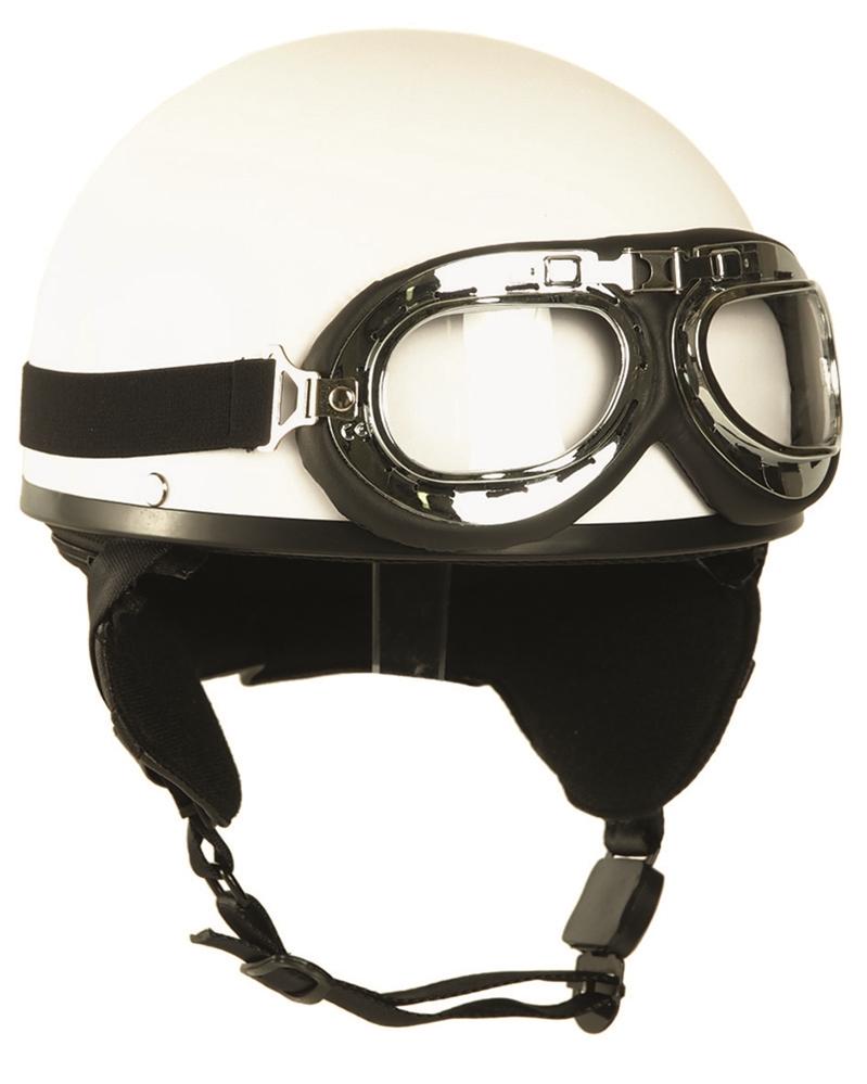HELM HALBSCHALE WEISS NORTHVIVOR
