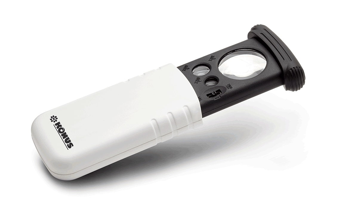 Konus Kit 6ud. Lupas Quicklens-3 10x-20x-30x Con Luz