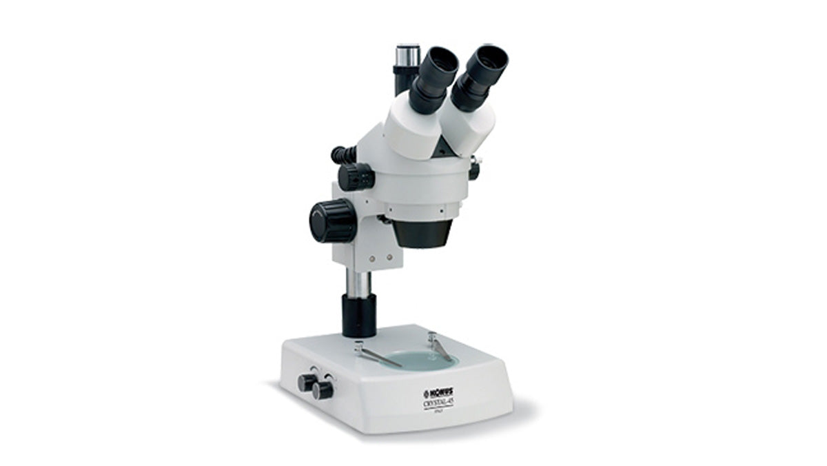 Konus Microscopio Estereoscópico Cristal-45 0.7x-45x con Doble Iluminación
