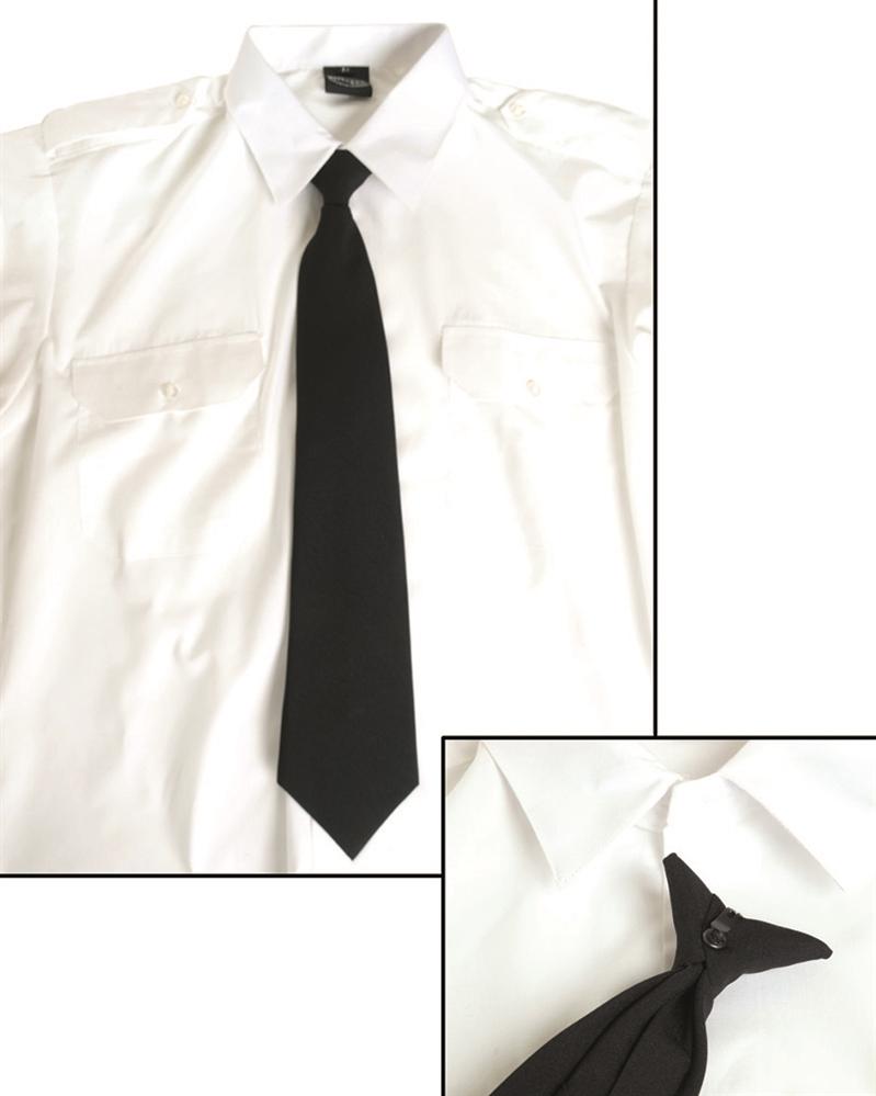 SEC DIENSTKRAWATTE SCHWARZ M.KLAMMER NORTHVIVOR