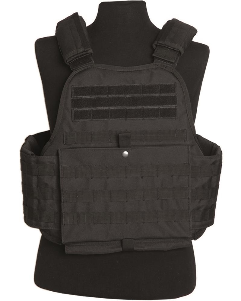 PLATE CARRIER WESTE SCHWARZ NORTHVIVOR