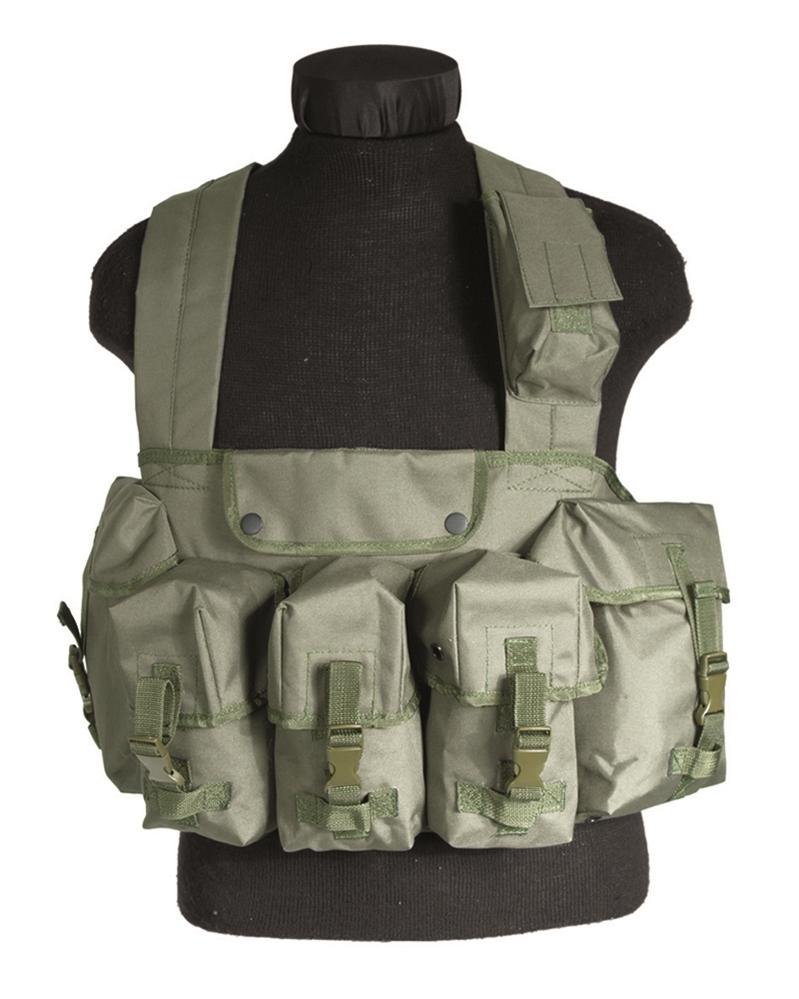 CHEST RIG 6-POCKET OLIV NORTHVIVOR