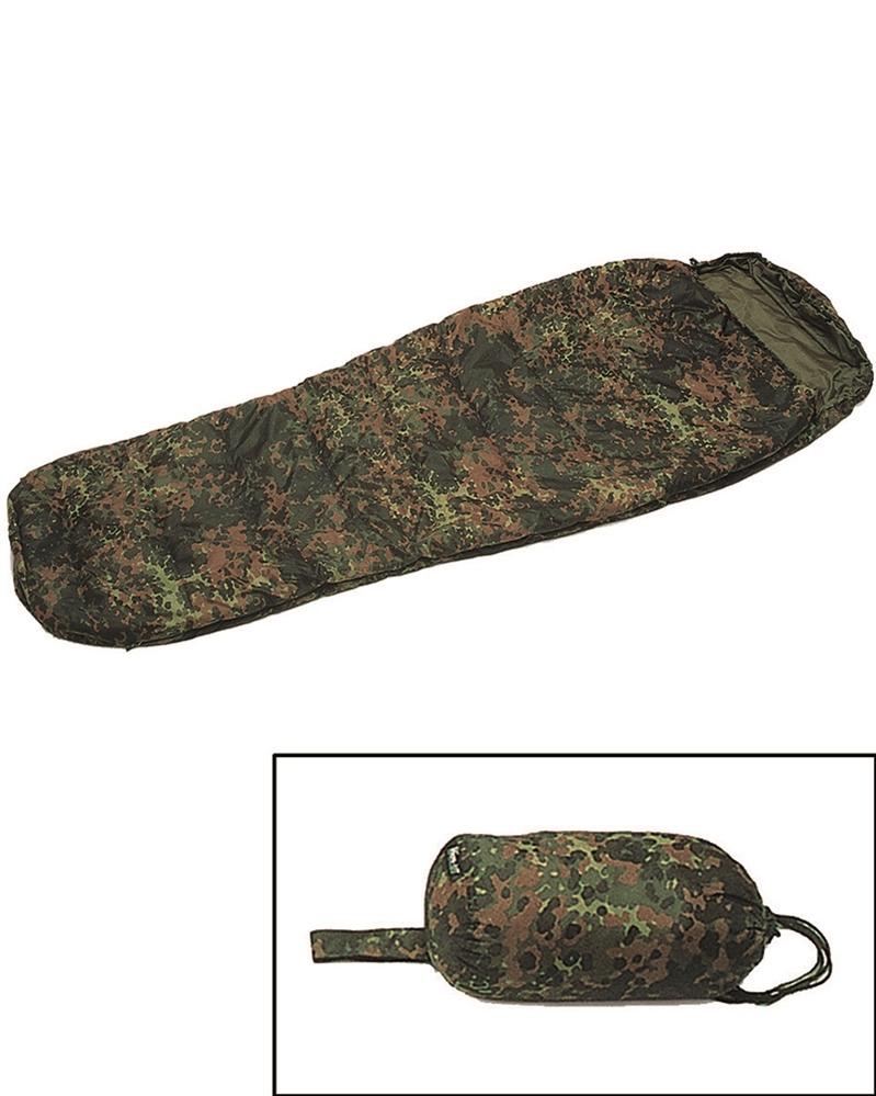 SCHLAFSACK COMMANDO M.PACKS.FLECKTARN NORTHVIVOR