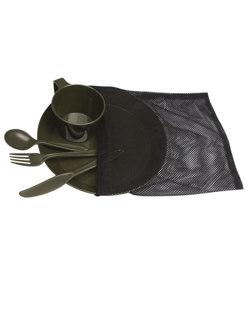 CAMP-SET (TELLER,TASSE,BESTECK) KST.OLIV NORTHVIVOR