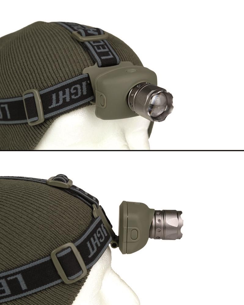 KOPFLAMPE LED CREE 3 WATT M.ZOOM NORTHVIVOR